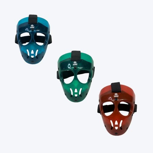 Sports Dynamix | SNS Transparent Colour Hockey Face Mask | Youth / Senior - Transparent Colours: Blue/ Green/ Red