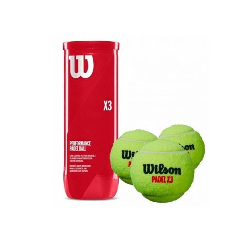 Sports Dynamix | Wilson Performance Padel Ball (Tennis) Ball [Canister/ Tin/ Tube / Set of 3]